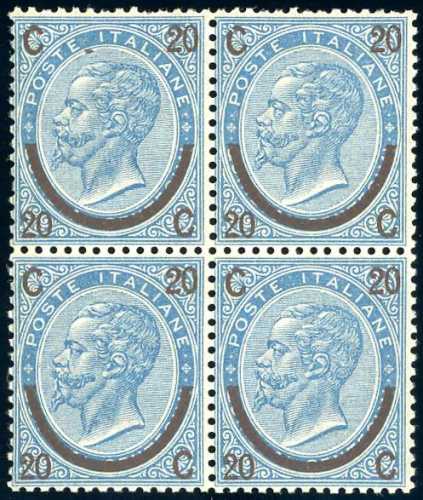 1865 - 20 cent. su 15 cent. Ferro ... 