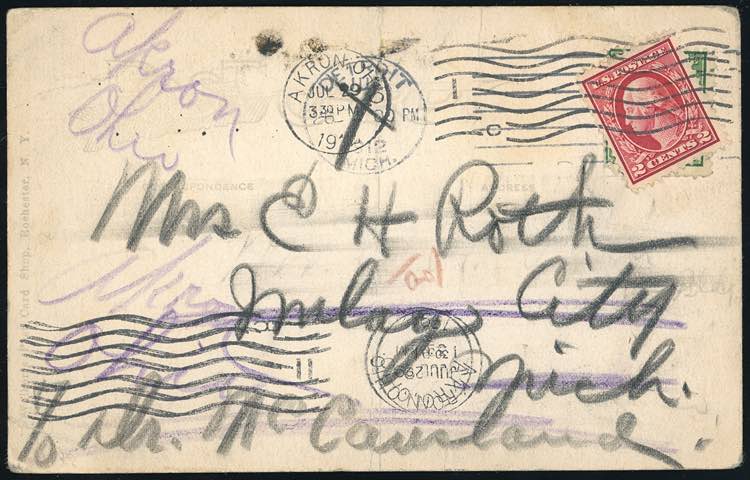 1912 - UNITED STATES OF AMERICA - ... 