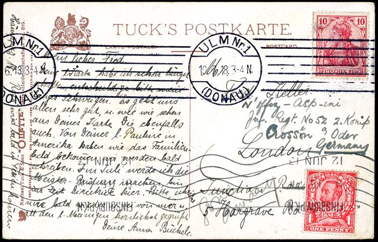 1913 - GERMANY/GREAT BRITAIN - ... 