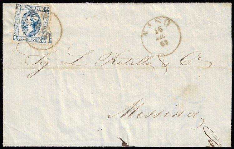 1863 - 15 cent. Litografico, I ... 