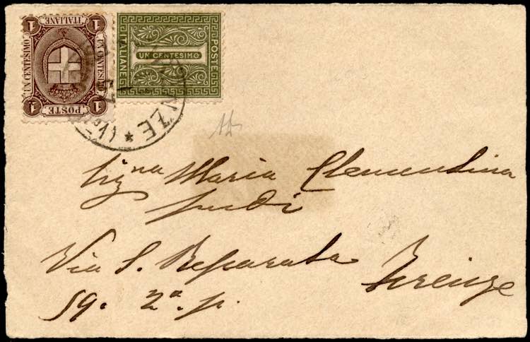 1901 - 1 cent. De La Rue, tiratura ... 