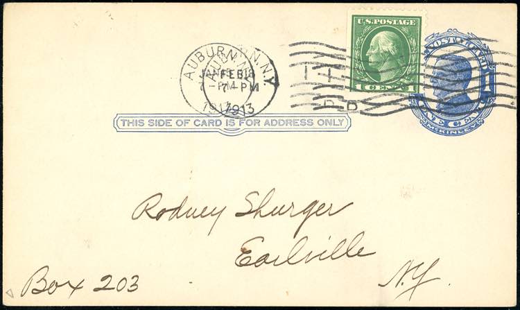 1913 - UNITED STATES OF AMERICA - ... 