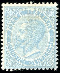 1863 - 15 cent. De La Rue (L18), ... 