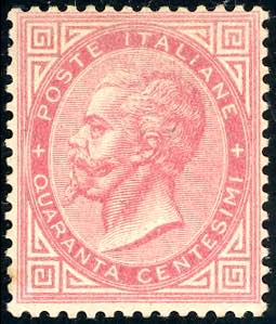 1866 - 40 cent. De La Rue, ... 