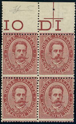 1879 - 10 cent. Umberto I (38), ... 