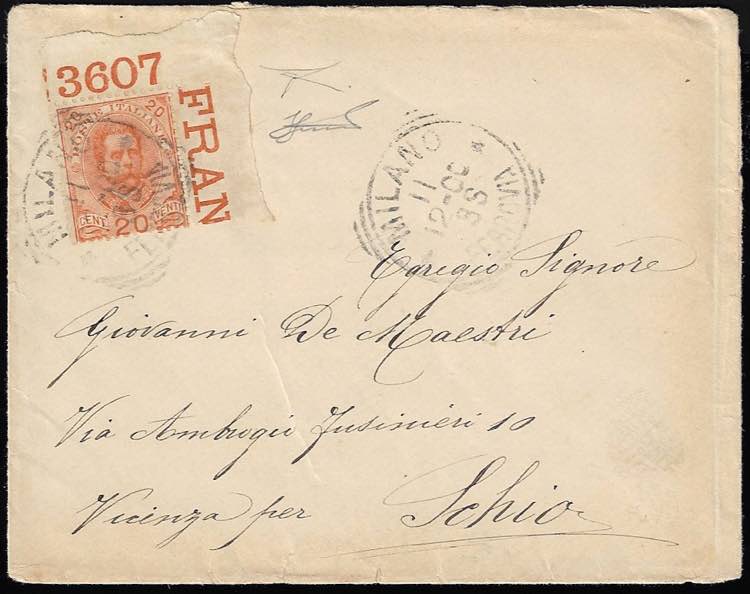 1900 - 20 cent. Umberto I (61), ... 