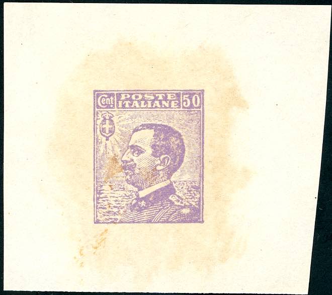 1925 - 50 cent. Michetti, falso ... 