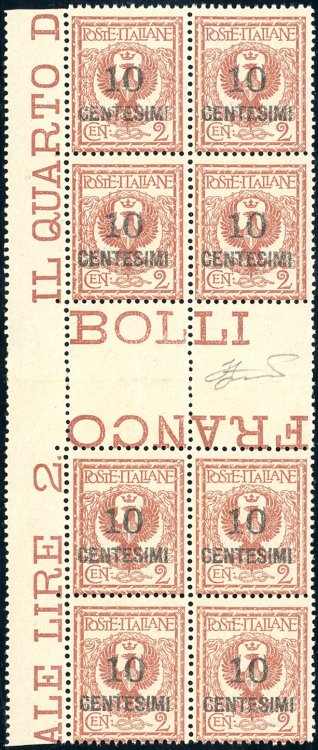 1923 - 10 cent. su 2 cent. ... 