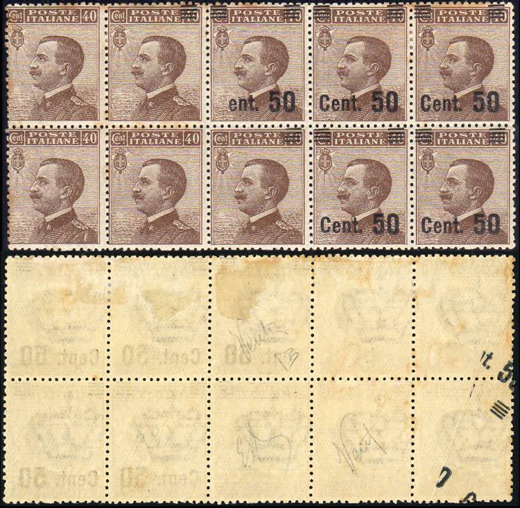 1923 - 50 su 40 cent. Michetti ... 