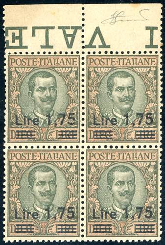 1925 - 1,75 lire su 10 lire ... 
