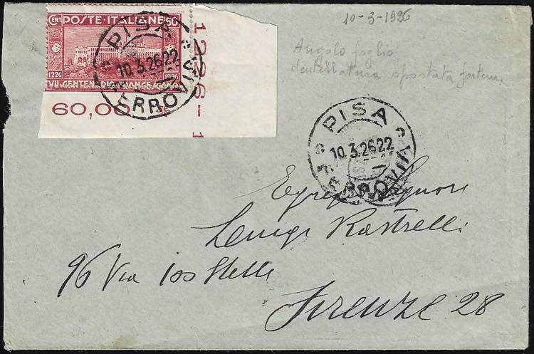 1926 - 60 cent. San Francesco, ... 