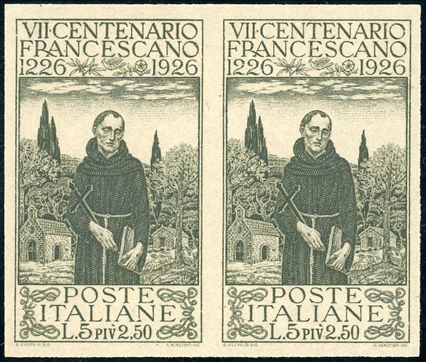 1926 - 5  2,50 lire San Francesco, ... 