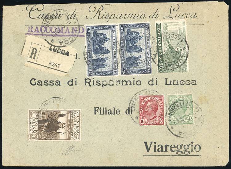 1926 - 5  2,50 lire, 20 cent., ... 