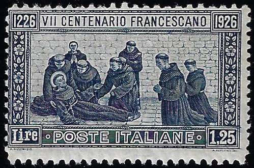 1926 - 1,25 lire San Francesco, ... 