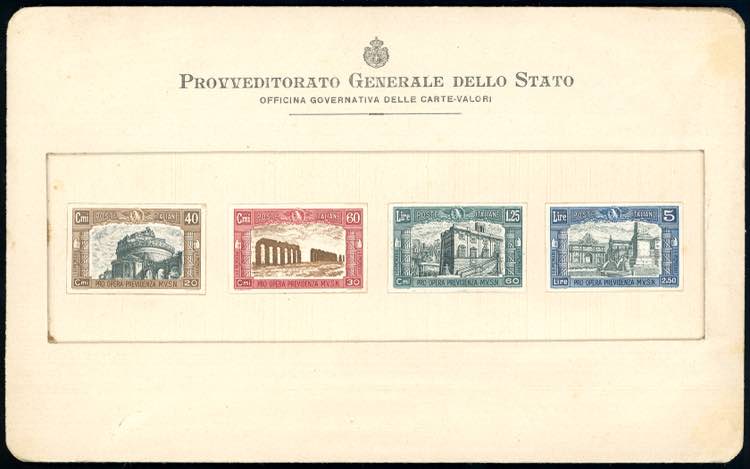 1926 - Milizia I, prove darchivio ... 