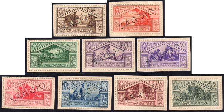 1930 - Virgilio (282/290), serie ... 