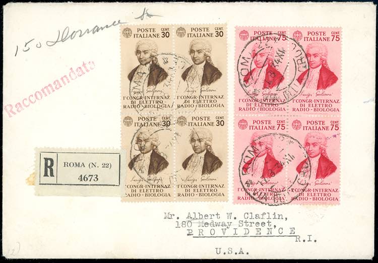 1934 - 30 cent. e 75 cent. Galvani ... 