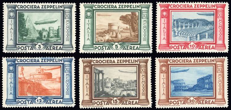 1933 - Zeppelin, serie completa ... 