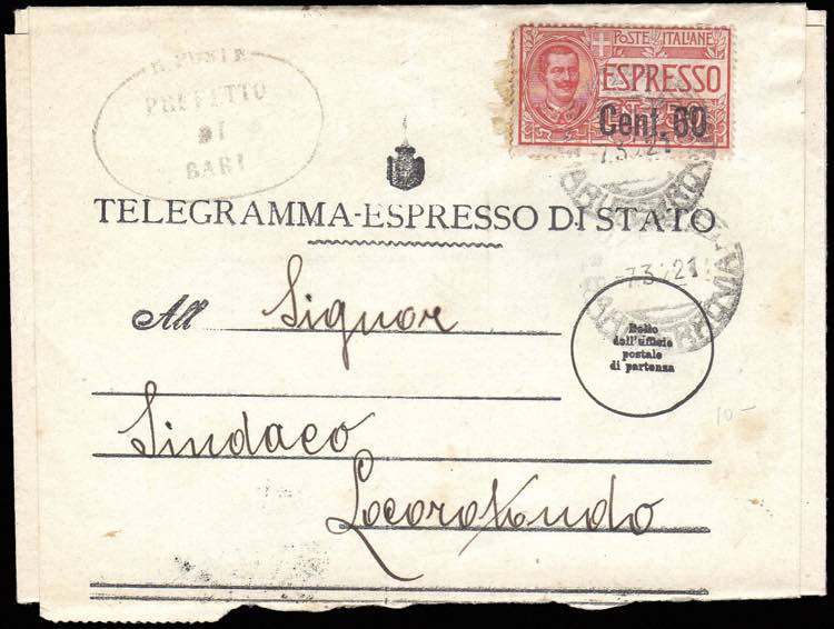 1922 - 60 cent. su 50 cent. (6), ... 