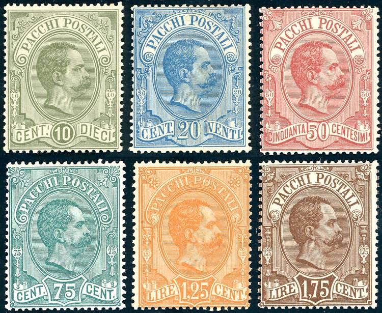 1884/86 - Umberto I, serie ... 