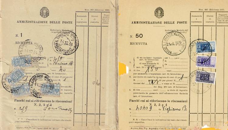 1934/76 - Bollettario completo di ... 