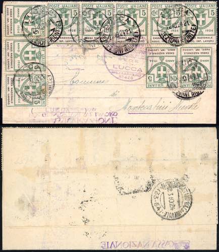 CASSA NAZIONALE ASSIC. INF. LAVORO ... 