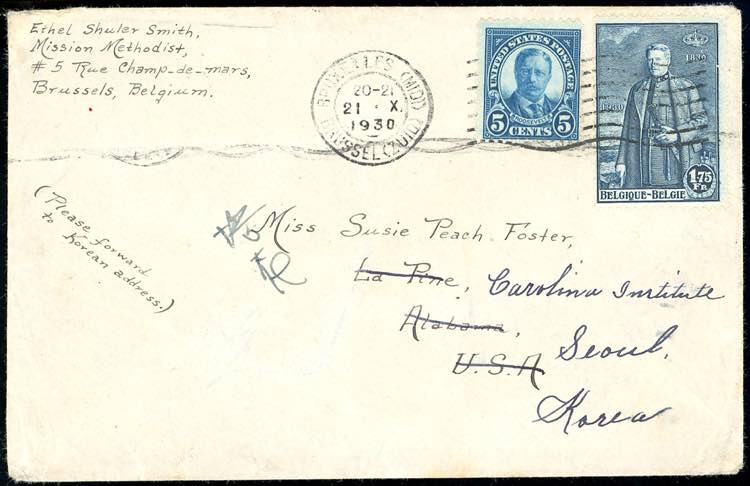 1930 - BELGIUM/UNITED STATES OF ... 