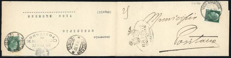 1930 - ITALY - Redirected with ... 