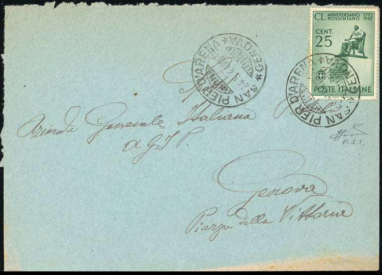 1944 - 25 cent. Rossini (466), ... 