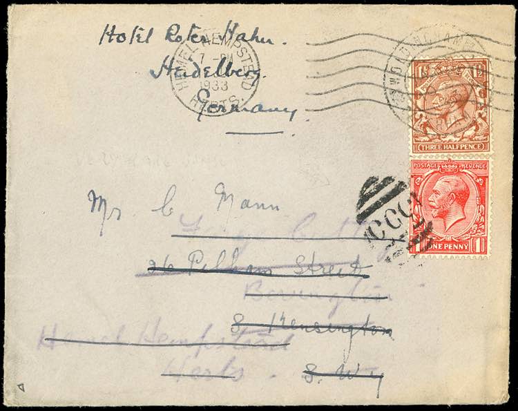 1933 - GREAT BRITAIN/GERMANY - ... 