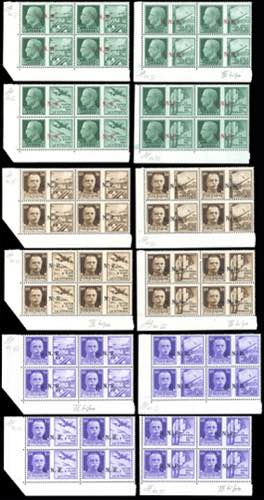 1943 - Soprastampati G.N.R., ... 