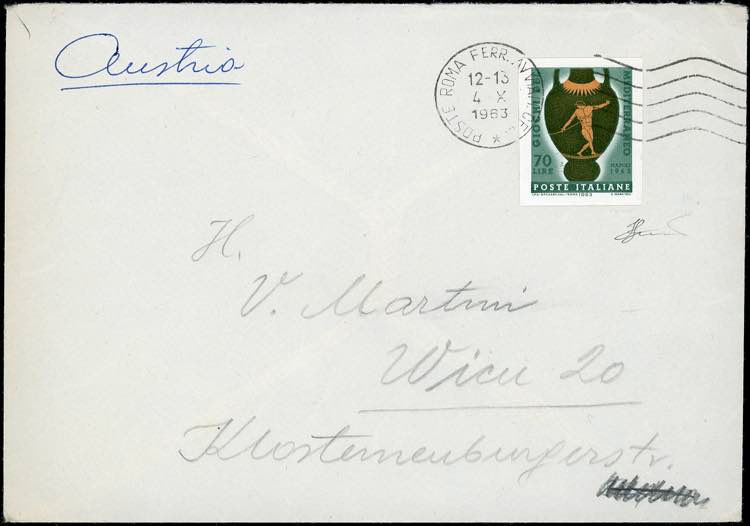 1963 - 70 lire Giochi del ... 