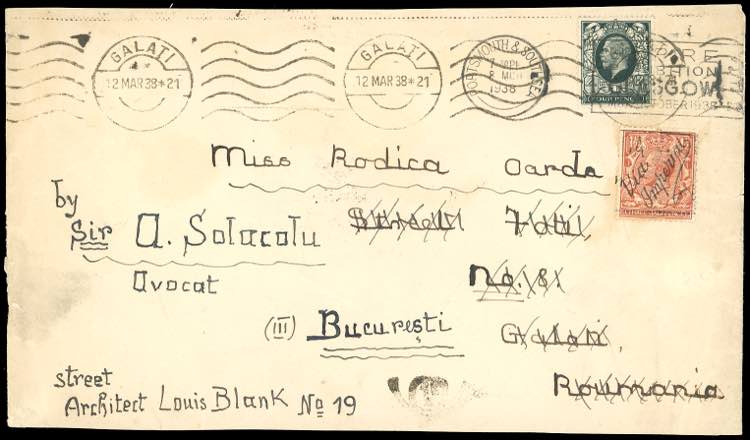 1938 - GREAT BRITAIN/ROMANIA - ... 