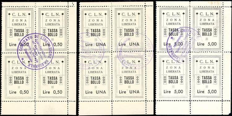 DOMODOSSOLA FISCALI 1944 - Marche ... 