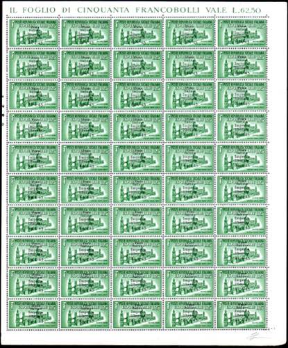 IMPERIA 1945 - 1,25 lire espresso ... 