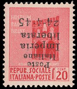 IMPERIA 1945 - 20 cent. Monumenti ... 
