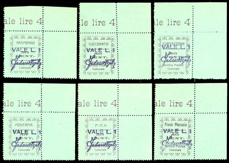 SERVIZIO POSTALE COMUNALE ... 