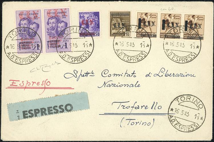 TORINO - 10 cent., 30 cent. con ... 