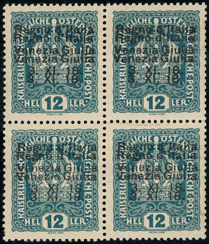 VENEZIA GIULIA 1918 - 12 h., ... 