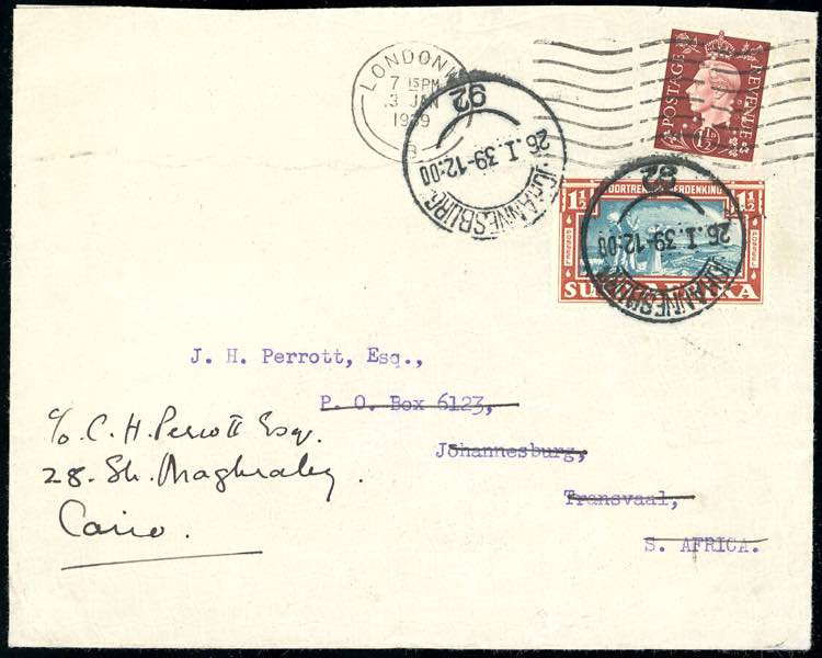 1939 - GREAT BRITAIN/SOUTH ... 