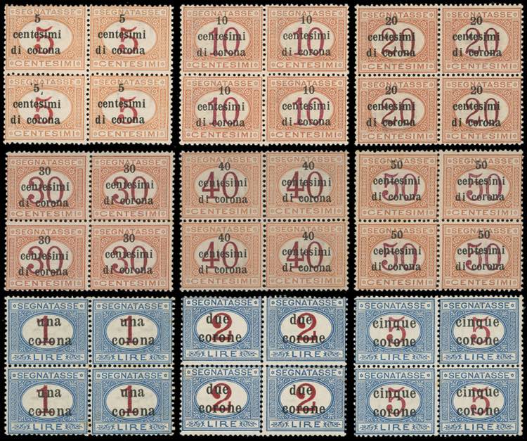 TRENTO E TRIESTE SEGNATASSE 1919 - ... 