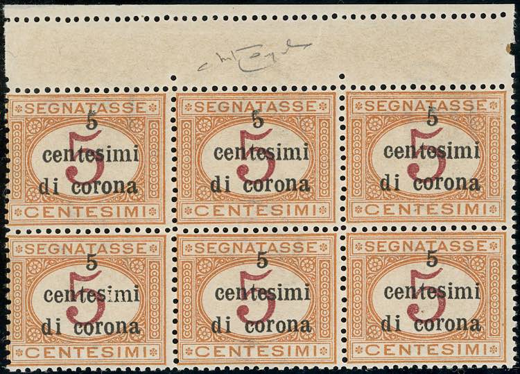 TRENTO E TRIESTE SEGNATASSE 1919 - ... 