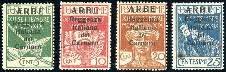 ARBE 1920 - Soprastampati in ... 