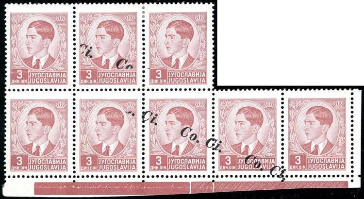 LUBIANA 1941 - 3 d. soprastampato ... 