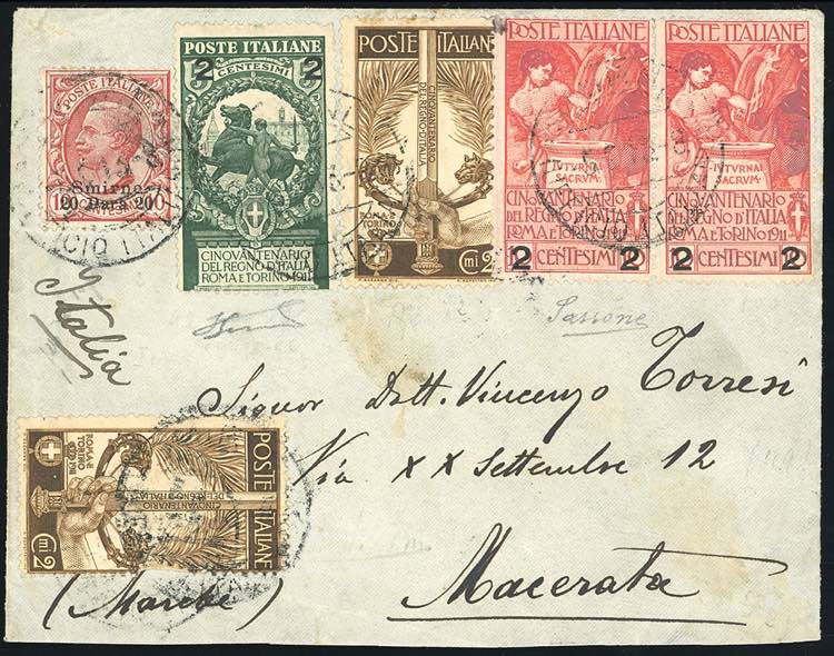 SMIRNE 1913 - 20 pa. su 10 cent. ... 