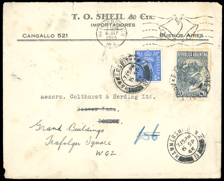 1945 - ARGENTINA/GREAT BRITAIN - ... 