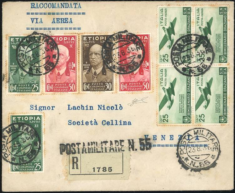 1936 - 25 cent., due esemplari, 30 ... 