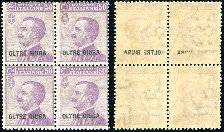 1925 - 50 cent. Michetti (10), ... 