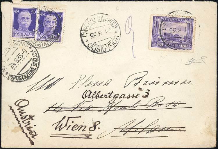 1935 - 50 cent. Pittorica (175), ... 