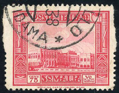 1936 - 75 cent. carminio, ... 